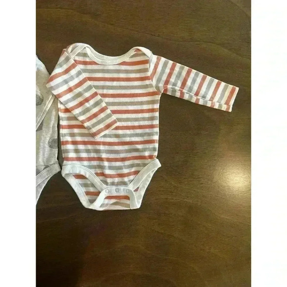 Lot Of 2. Baby Boy Bodysuit Members Mark 3 Months Multicolor (0171) - Picture 3 of 8